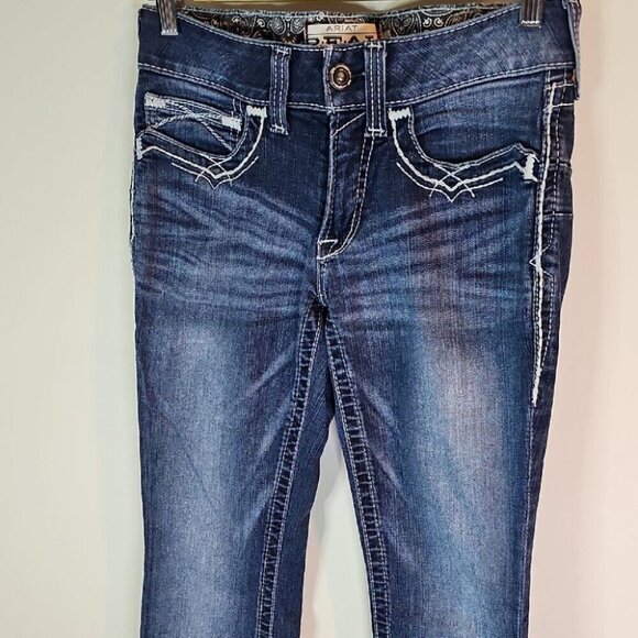 Ariat 30x32 Dark Wash Boot Cut Women's Jeans - Picture 2 of 11